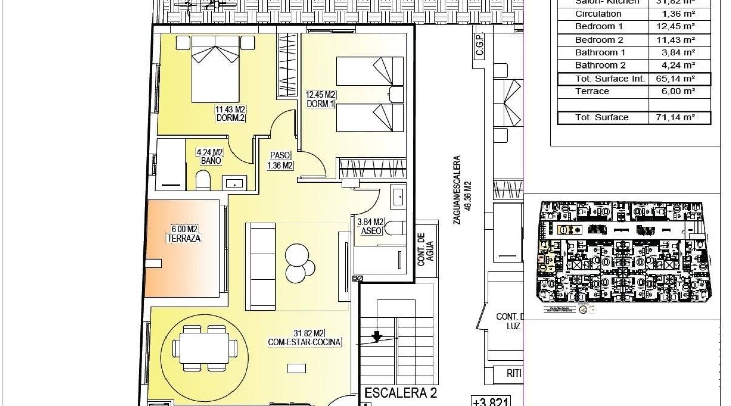 New Build - Apartment - San Miguel de Salinas - Pueblo