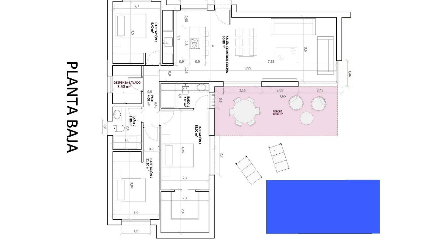 New Build - Villa  - Monforte del Cid - La Capitana