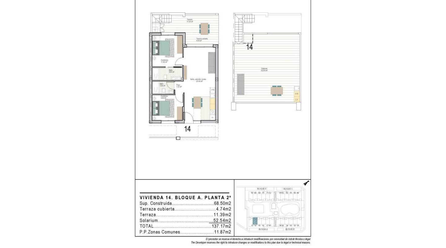Nybyggeri - Penthouse - Torre Pacheco - San Cayetano