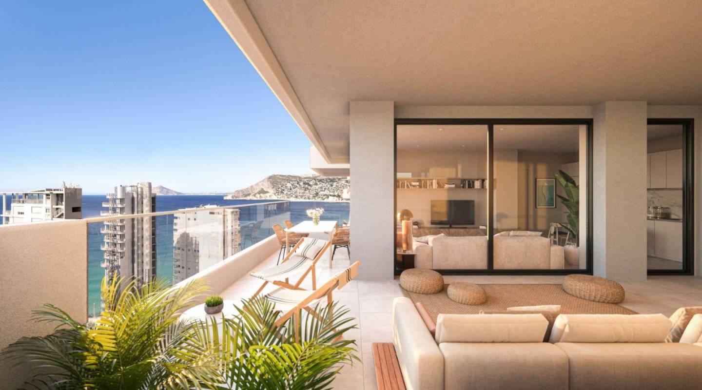 Nybyggnad - lägenheter - Calpe - Playa del Bol