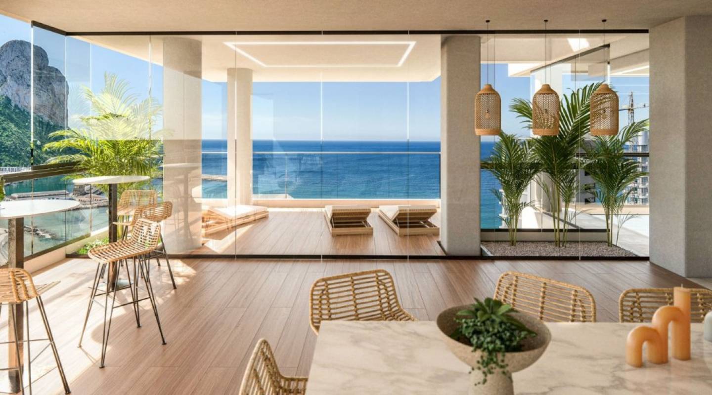 Nybyggnad - lägenheter - Calpe - Playa del Bol